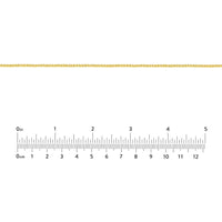 Olas d'Oro - 14K Yellow Gold Diamond-Cut Bead Adjustable Choker with Lobster Clasp