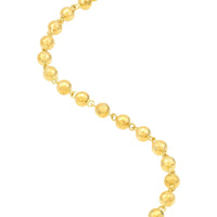 Olas d'Oro - 14K Yellow Gold Diamond-Cut Beaded Bracelet - 4.30 Grams