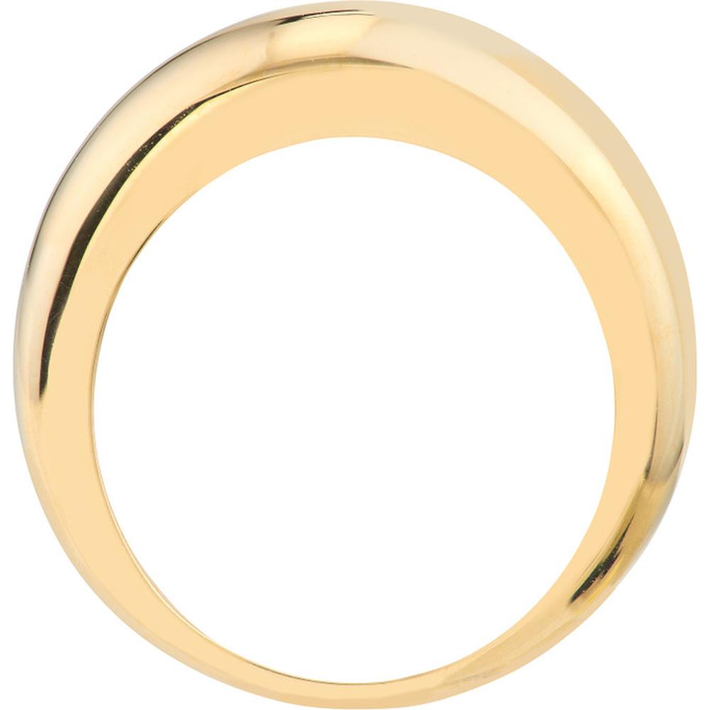 Olas d'Oro - 14K Yellow Gold Domed Puff Ring - Size 7 - 3.56 Grams