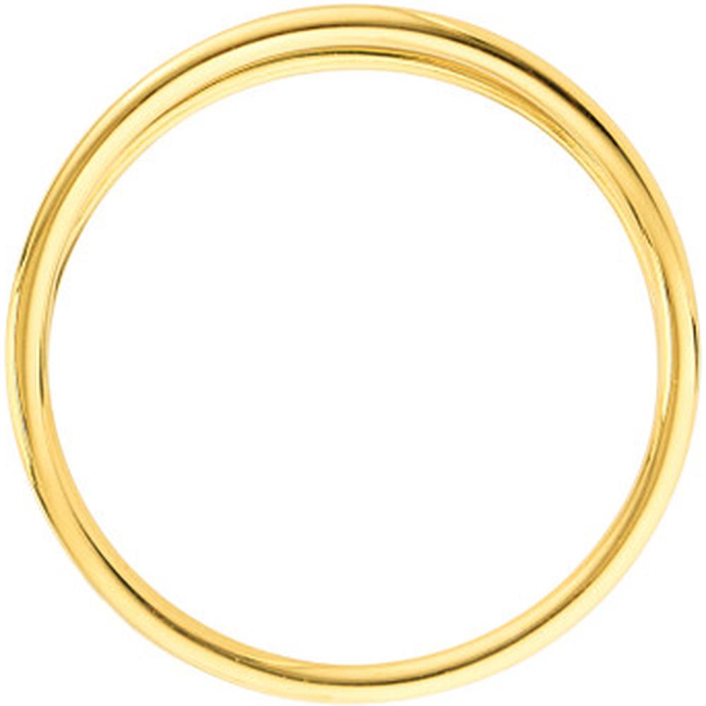 Olas d'Oro - 14K Yellow Gold Double Row Wire Band Ring - Size 8