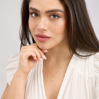 Olas d'Oro - 14K Yellow Gold Flip Flop Pendant Necklace with Adjustable Chain 16 to 18 Inches