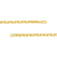 Olas d'Oro - 14K Yellow Gold Geometric Octagon Link Fancy Bracelet - 17.20g Weight