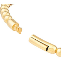 Olas d'Oro - 14K Yellow Gold Graduated Bead Bangle - 11.07g Weight