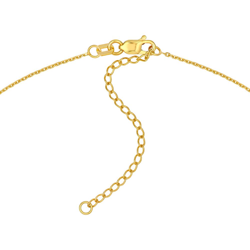Olas d'Oro - 14K Yellow Gold Graduated Bead Necklace with Lobster Lock - 3.24g