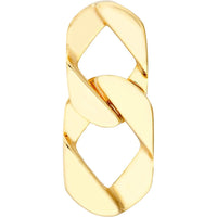 Olas d'Oro - 14K Yellow Gold Graduated Chain Link Earrings - 3.10g Total Weight