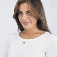 Olas d'Oro - 14K Yellow Gold Heart Locket Pendant - 5.50g