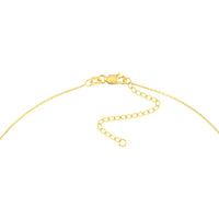 Olas d'Oro - 14K Yellow Gold Heartbeat Adjustable Necklace - 1.86g