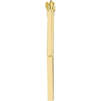 Olas d'Oro - 14K Yellow Gold Hexagon Shape Hoop Earrings  20mm