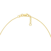 Olas d'Oro - 14K Yellow Gold Mini CZ Evil Eye Adjustable Bracelet  Protective Charm with Sparkling CZ Stones