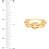 Olas d'Oro - 14K Yellow Gold Open Cable Ring - Size 6 - 2.30g