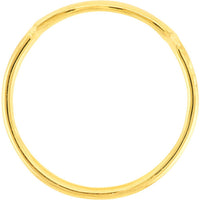 Olas d'Oro - 14K Yellow Gold Organic Rectangle Ring  Size 7, 2.28g
