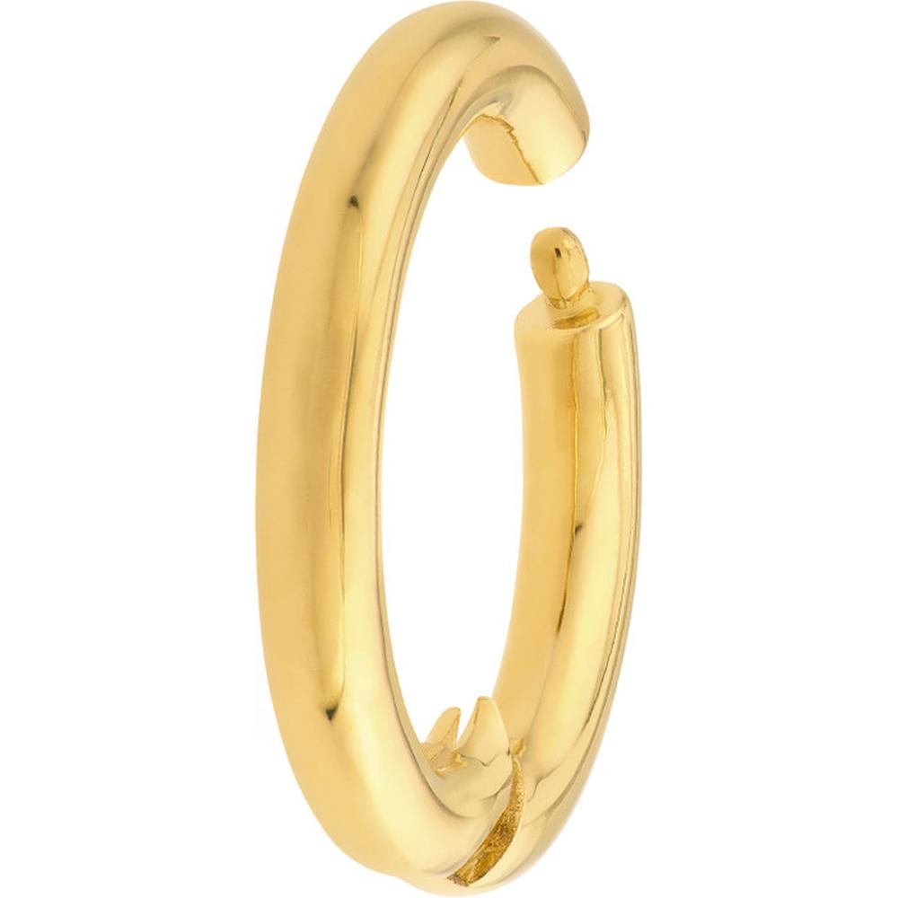 Olas d'Oro - 14K Yellow Gold Oval Snap Lock Clasp - 1.81g Weight