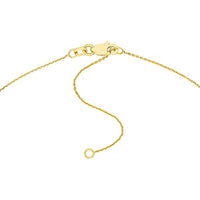 Olas d'Oro - 14K Yellow Gold Personalized Block Initials Station Necklace