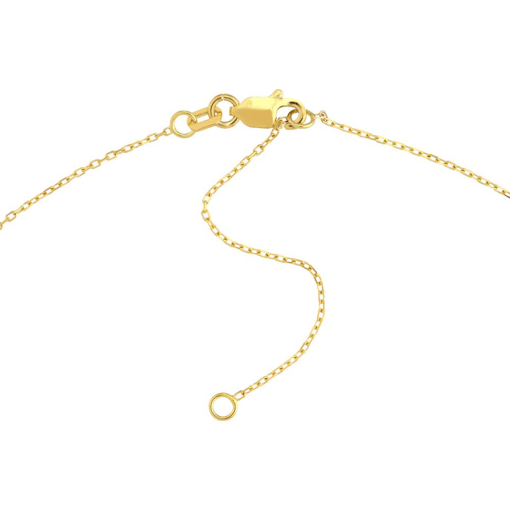 Olas d'Oro - 14K Yellow Gold Personalized Large Signature Necklace - 45mm Width
