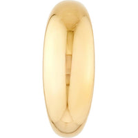 Olas d'Oro - 14K Yellow Gold Polished Open Hoop Earrings