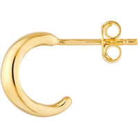 Olas d'Oro - 14K Yellow Gold Polished Open Hoop Earrings
