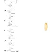 Olas d'Oro - 14K Yellow Gold Polished Open Hoop Earrings