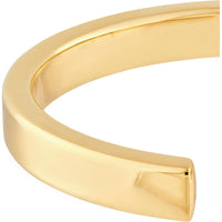 Olas d'Oro - 14K Yellow Gold Polished Square Tube Bangle Bracelet  16.10g