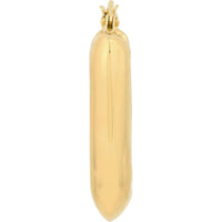 Olas d'Oro - 14K Yellow Gold Puffy Square Shape Hoop Earrings - 2.38 Grams Total Weight