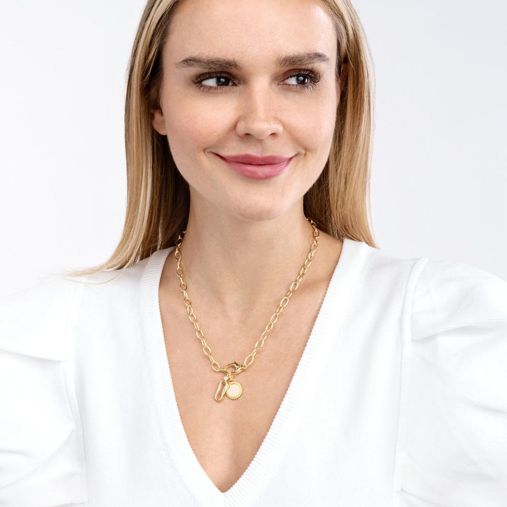 Olas d'Oro - 14K Yellow Gold Round Beaded Pendant with Beaded Bail - 2.48 Grams Total Weight
