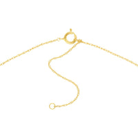 Olas d'Oro - 14K Yellow Gold So You Coffee Cup Necklace with Heart Pendant