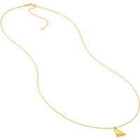 Olas d'Oro - 14K Yellow Gold So You Ice Skate Necklace - Adjustable from 16 to 18 inches