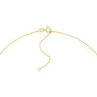 Olas d'Oro - 14K Yellow Gold So You Martini Charm Necklace with Olive Detail