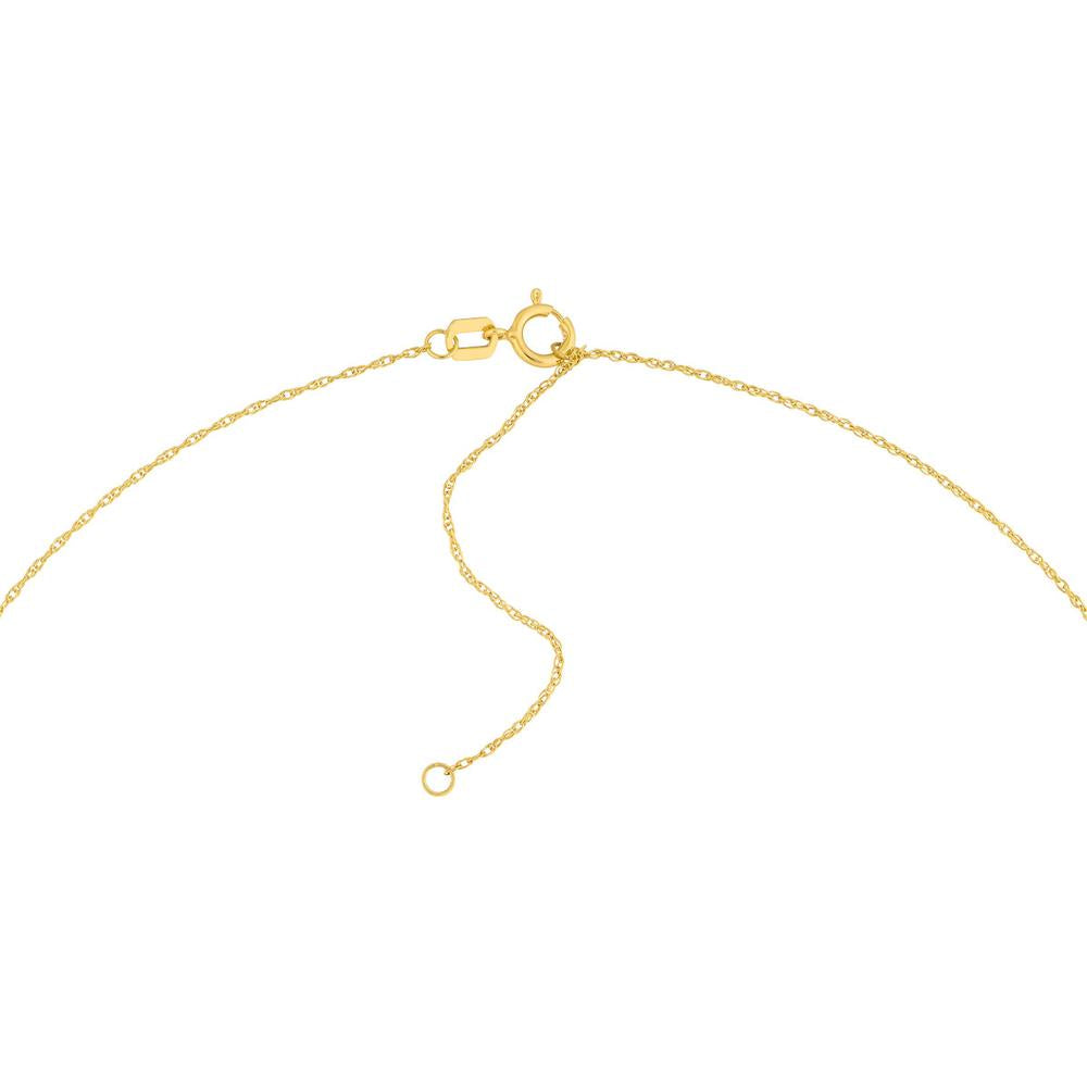 Olas d'Oro - 14K Yellow Gold So You Martini Charm Necklace with Olive Detail