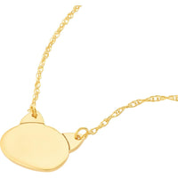 Olas d'Oro - 14K Yellow Gold SoYou Mini Cat's Head Adjustable Necklace