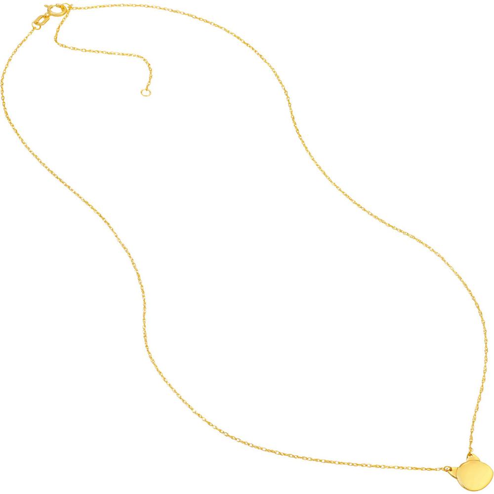 Olas d'Oro - 14K Yellow Gold SoYou Mini Cat's Head Adjustable Necklace