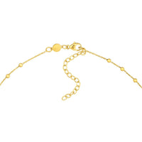 Olas d'Oro - 14K Yellow Gold Traditional Rosary Necklace with Crucifix and Extender 6.70 Grams