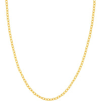 Olas d'Oro - 14K Yellow Gold Twisted Forzentina Chain Bracelet - 7.50" Length - 4.62 Grams Average Weight