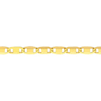 Olas d'Oro - 14K Yellow Gold Valentino Adjustable Choker Chain - 13-16 Inch Length