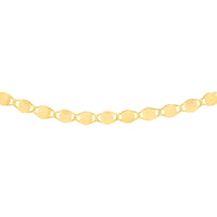Olas d'Oro - 14K Yellow Gold Valentino Chain Adjustable Choker with Sliding Bead