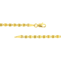 Olas d'Oro - 14K Yellow Gold Valentino Chain Necklace - 24" Length, 2.70mm Width