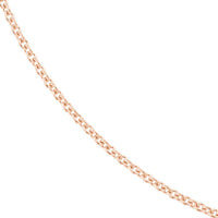 Olas d'Oro - 18K Rose Gold 1.5mm Cable Chain Necklace with Lobster Lock - 20 Inches