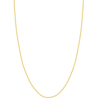 Olas d'Oro - 18K Yellow Gold 22" Wheat Chain Necklace with Lobster Lock - 6.05 Grams
