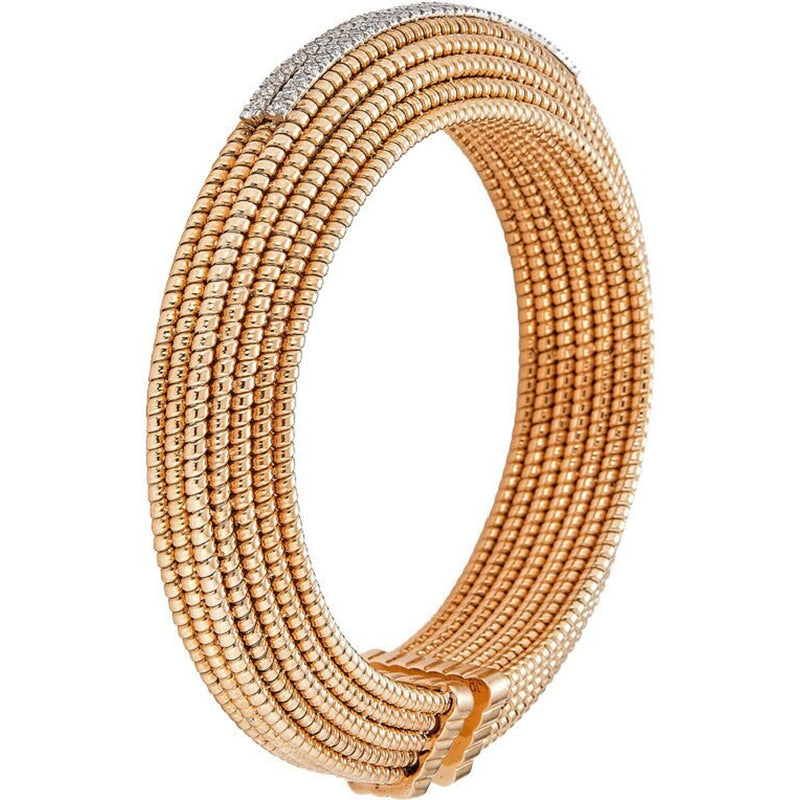 Piranesi - Oro Coil Bracelet in Rose Gold - 18K Rose Gold Gold