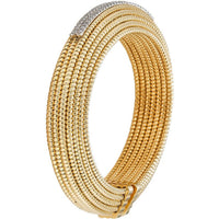 Piranesi - Oro Coil Bracelet in Yellow Gold - 18K Yellow Gold