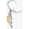 Piranesi - Pacha on Wire Earrings in Yellow Diamond - 18K White & Yellow Gold