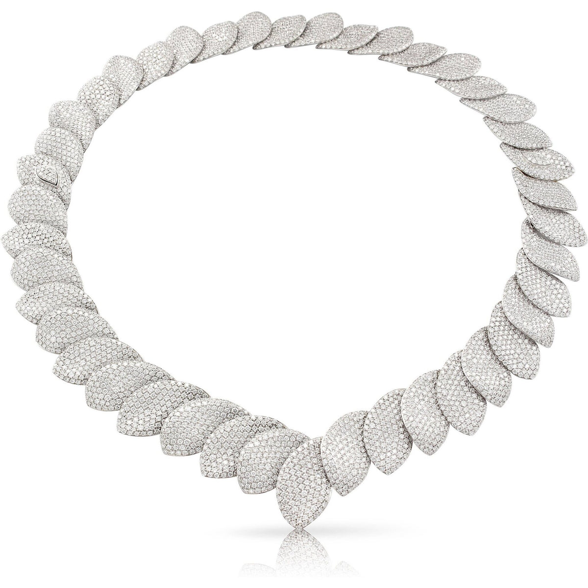 Pasquale Bruni - Aleluiá Collier combination in 18k White Gold with White Diamonds