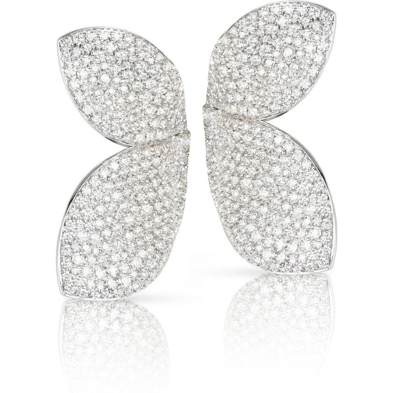 Pasquale Bruni - Giardini Segreti Earrings in 18k White Gold with Diamonds