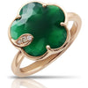 Pasquale Bruni Petit Joli Ring with Green Agate &amp; Diamonds