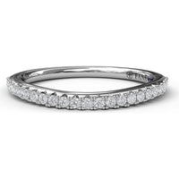 Pavé Set Round Diamond Band by Fana - 0.21 Carat Total Diamond Weight