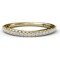 Pavé Set Round Diamond Band by Fana - 0.21 Carat Total Diamond Weight