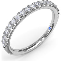 Pavé Set Round Diamond Wedding Band by Fana - 0.29 Carat Total Diamond Weight