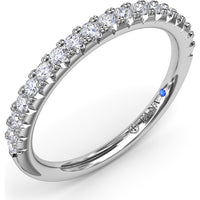 Pavé Set Round Diamond Wedding Band by Fana - 0.29 Carat Total Diamond Weight