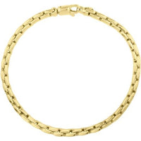Phillip Gavriel 14K Yellow Gold 7" Venetian Classic Chain Link Bracelet with Polished Finish