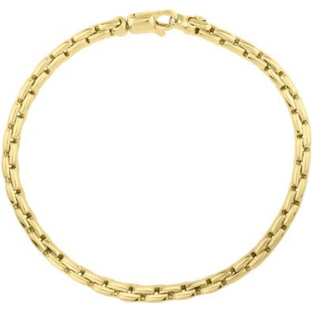 Phillip Gavriel 14K Yellow Gold 7" Venetian Classic Chain Link Bracelet with Polished Finish