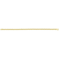 Phillip Gavriel 14K Yellow Gold 7" Venetian Classic Chain Link Bracelet with Polished Finish
